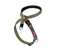 EZYDOG Crosscheck Training Harness | Anti Pull Harness, Dog Harness for Small, Medium and Large Dogs, Dog Training Accessories, Reflective, Adjustable Size (XS, Khaki)