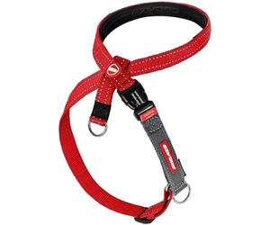 EZYDOG Crosscheck Training Harness | Anti Pull Harness, Dog Harness for Small, Medium and Large Dogs, Dog Training Accessories, Reflective, Adjustable Size (XL, Red)