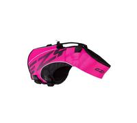 EzyDog DFD X2 Dog Life Jacket - Adjustable Swimming Safety Life Vest Preserver with Continuous Neck Flotation Reflective Trim & Grab Handle (3XS Pi