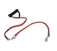 EzyDog Dog Lead Cujo combo A 25" 100cm +1 Cujo extension 24" Red