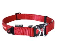 EzyDog Double-Up Dog Collar RED - XLarge (47-71cm) 100% ORIGINAL ⭐⭐⭐⭐⭐