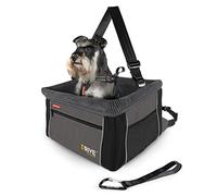 EZYDOG Drive Dog Car Seat | Universal Fit, Multiple Storage Compartments, 15KG Max Weight, Adjustable Height, Heavy Duty, Easy Installation