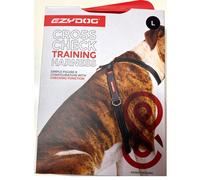 EZYDOG Harness Cross Check Training Harness Small, Medium & Large Choose Black
