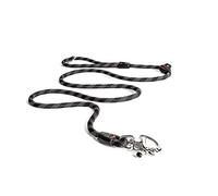 EZYDOG Marine Training Slip Dog Lead | 1.7m, Climbing Rope, All-In-One, One-Size-Fits-All, Silicon Waste Bag Keeper,Easy to Slip On, No Harness or Collar Needed, Sailing Snap Clip, (Regular, Black)