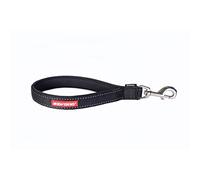 EZYDOG Neo Mongrel Dog Lead | Lead for Large Dogs, Heavy Duty Snap Clip, Traffic Control, Reflective Stitching, Soft Neoprene Handle (Black)