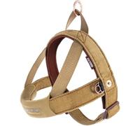 EzyDog Quick Fit Dog Harness - Small, Medium, Large - Reflective Stitching, Water Resistant, No Pull (Corduroy)