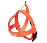 EzyDog Quick Fit Dog Harness - Premium Padded No-Pull Harness, Burnt Orange, Small