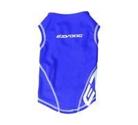 EZYDOG Rashie Dog Weather Vest | Cooling Vest, 50+ UV Protection, Lightweight, Spring, Summer, Fast Drying, Stretch-to-Fit, Odour Resistant, High Visibility, Dog Vest (Blue, M)