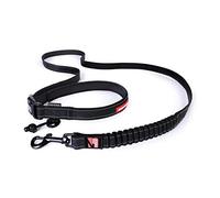 EzyDog Road Runner Dog Lead, 82-Inch, Black