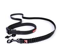 EzyDog Road Runner Zero Shock 7ft Dog Lead - Black