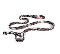 EzyDog Vario 4 Multi-function Dog Lead| 3-6 foot Adjustable Dog Lead, Camo