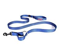 EzyDog Vario 4 Multi-function Dog Lead | 3-6 Foot Adjustable Dog Lead, Training Lead, Small Dogs, Medium Dogs, Large Dogs, Sturdy Dog Lead (Blue)