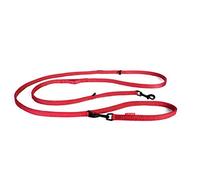 EZYDOG Vario 6 LITE Multi-function Dog Lead | 3-6 Foot Adjustable Dog Lead, Training Lead, Reflective Webbing, Small Dogs, Medium Dogs, Large Dogs, Sturdy Dog Lead (Red)