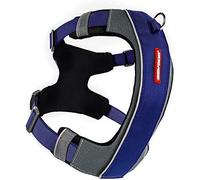 EZYDOG X-Link Harness | Dog Harness, Small, Medium, Large, K9 Dog Harness, Reflective Stitching, No Pull, Breathable Material (Blue, XS)