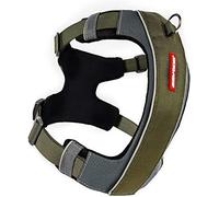 EZYDOG X-Link Harness | Dog Harness, Small, Medium, Large, K9 Dog Harness, Reflective Stitching, No Pull, Breathable Material (Khaki, XS)