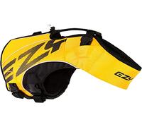 EZYDOG X2 Boost Dog Life Jackets | Dog Lifejacket, Adjustable Life Jacket for Dogs, Boating, Paddle Board, Superior Buoyancy, Rescue Handle, Reflective Stitching (Yellow, M)