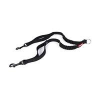 EzyDog Zero Shock Coupler with Traffic Control, 24-Inch, Black