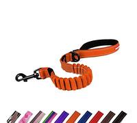 EzyDog Zero Shock Dog Lead | Shock Absorbing, Burnt Orange, 25 Inch