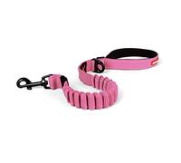 EZYDOG Zero Shock Dog Lead | Zero Shock Technology, Comfortable Padded Handle, 0.6m, Suitable for Small, Medium & Large Dogs, Traffic Control, 25 inches (Pink)