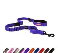 EZYDOG Zero Shock Dog Lead | Zero Shock Technology, Shock-Absorbing, Dog Leads For Small Dogs, Dog Leads For Medium Dogs, Dog Leads For Large Dogs, Soft Padded Handle, Traffic Control, 1.2m (Purple)