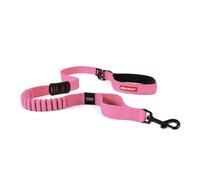 EzyDog Zero Shock Dog Leash 48" - Shock Absorbing Lead for Dogs, Reflective, Neoprene Handle, Soft Nylon Webbing (120cm, Pink)