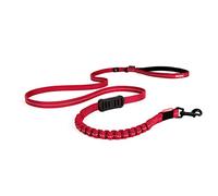 EZYDOG Zero Shock LITE Dog Lead, Zero Shock Technology, Shock-Absorbing, 1.2m, Small Dogs, Medium Dogs, Large Dogs, Comfortable Padded Handle, Traffic Control, 48 inches (Red)