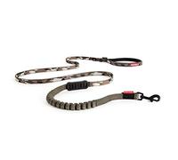 EZYDOG Zero Shock LITE Dog Lead | Zero Shock Technology, Dog Leads For Small Dogs, Shock-Absorbing, 1.2m, Dog Leads, Long Dog Lead, Padded Handle, Up To 12kg Dog, Puppy Lead, 48 inches (Camo)