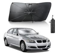 EzyGenix Windshield Sunshade Car Foldable, UV Ray Reflector Auto Front Window Sun Shade Visor Shield Shade,Keeps Vehicle Cool, Suitable Most Vehicles (57 inches x 31 inches)