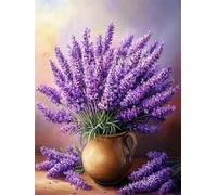 EZYHO Diamond Painting Kits DIYDiamondRhinestone Crystal Painting Painting by Numbers for Children Adults Home Wall Decoration Flower Pot 50 * 60CM