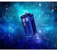 EZYHO DIY Diamond Embroidery Doctor Who Diamond Painting Round Cross Stitch Full Drill Multi-Picture Mosaic Home Decor Craft 40 * 50CM