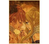 EZYHO DIY Diamond Painting Kit, Anime Fairy Tail Poster, Crystal Rhinestone Diamond Craft Canvas Suitable for Home Wall Decoration and Leisure 40 * 40CM