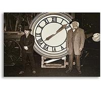 EZYHO Full Round DIY Diamond Painting Back to The Future Cross Stitch Mosaic Needlework Diamond Embroidery 30 * 40CM