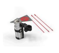 EzyRoller Bottle Holder and Flag - Grey