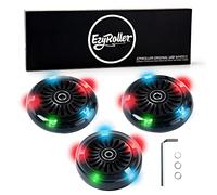 EzyRoller Replacement LED Wheels 96 mm Set of 3 Fits Classic, Drifter X (0 x 0. millimeters /1, 0 mm Offset)