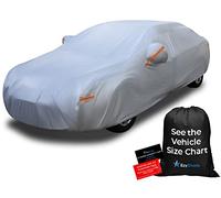 EzyShade 10-Layer Car Cover - Waterproof All Weather Protection. Full Exterior Covers for Automobiles - Sedan, Hatch, SUV. Size A6 (See Size Chart)