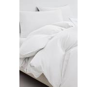 Ezysleep 100% Egyptian Cotton Silver Duvet Cover Set In White White King