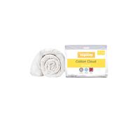 Ezysleep 15 Tog Feels Like Down Cotton Cloud Duvet in White | Size: King Ezysleep White King