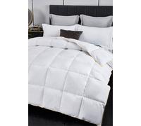 Ezysleep 16.5Tog Premium Goose Feather And Down Duvet In White White King