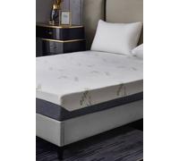 Ezysleep 18Cm Bamboo Memory Foam Mattress In White White King