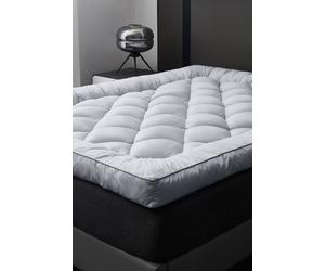 Ezysleep 2 Inch Shredded Memory Foam Mattress Topper In Light Grey Light Grey