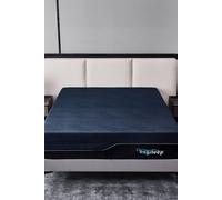 Ezysleep 24cm Memory Foam Support Mattress - 5 Year Warranty in Blue | Size: Super King Ezysleep Blue Super King