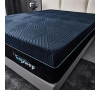 Ezysleep 30cm Deluxe Memory Foam Mattress - Indigo - Small Single