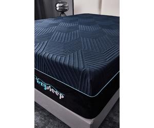 Ezysleep 30cm Memory Foam Support Mattress - 5 Year Warranty in Blue | Size: Super King Ezysleep Blue Super King