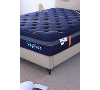 Ezysleep 30cm Saphire Harmony Spring Foam Mattress in Navy | Size: Double Ezysleep Navy Double
