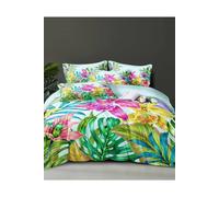 Ezysleep Azure Floral Printed Duvet Set | Size: Double Ezysleep Multicolor Double