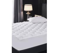 Groundlevel Double Thick Cloud Like Super Soft Mattress Topper, Hypoallergenic, Comfy, Deep Fill - Machine Washable