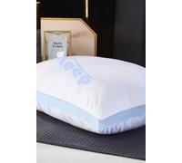 Ezysleep Medium Support Air Flow Memory Foam Pillow in White Ezysleep White