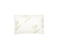 Ezysleep Medium Support Bamboo Memory Foam Single Pillow in White Ezysleep White