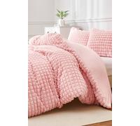 Ezysleep Super Soft Luxury Faux Fur Box Duvet In Pink Pink Single