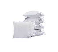 Ezysleep X2 Goose Feather And Down Cushion Inner Pads In White White